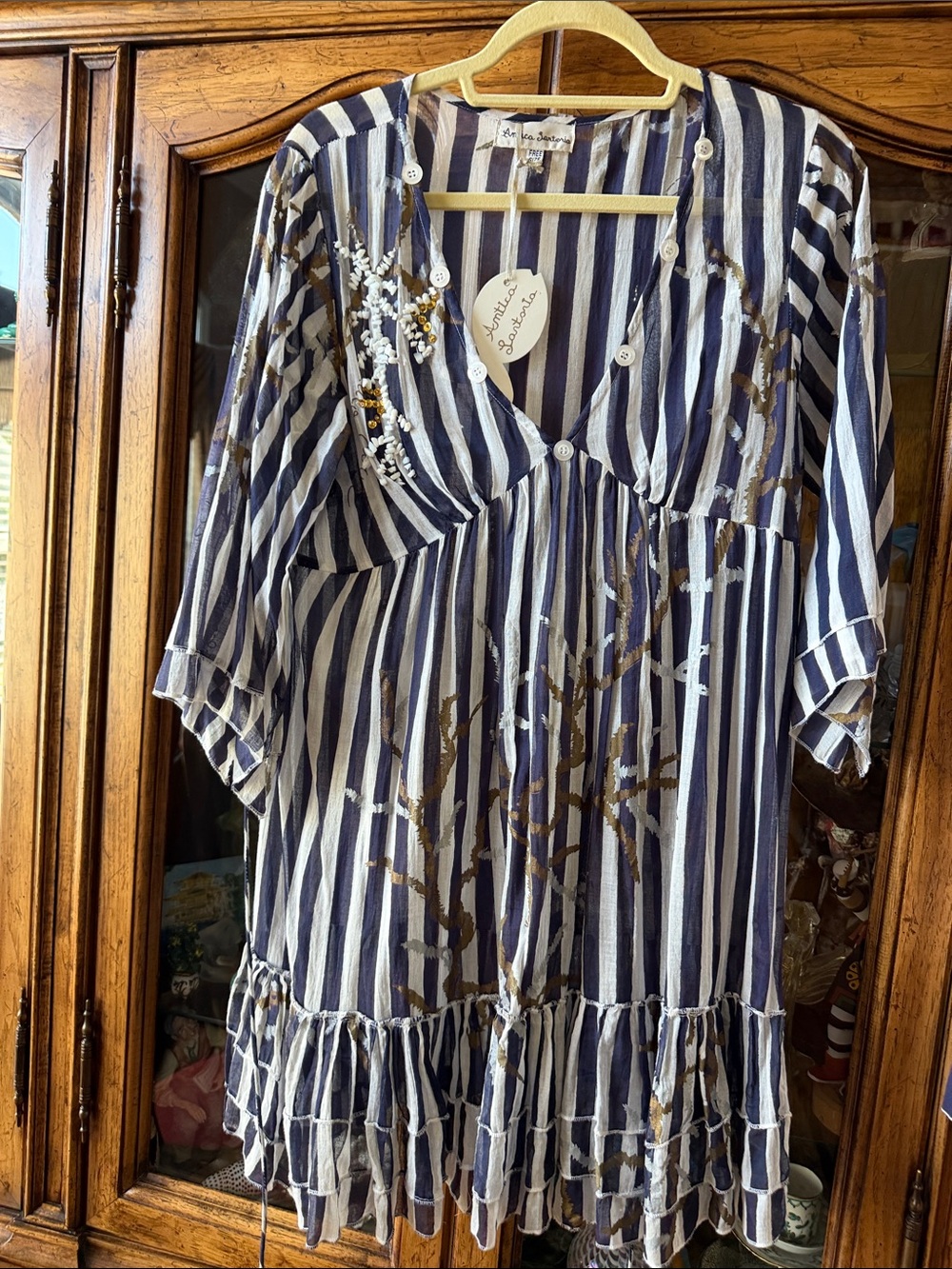 Antica SartoriaNWT Positano ItalySigned Dress/SwimcoverSexyBreezyPlayfulOneSize
